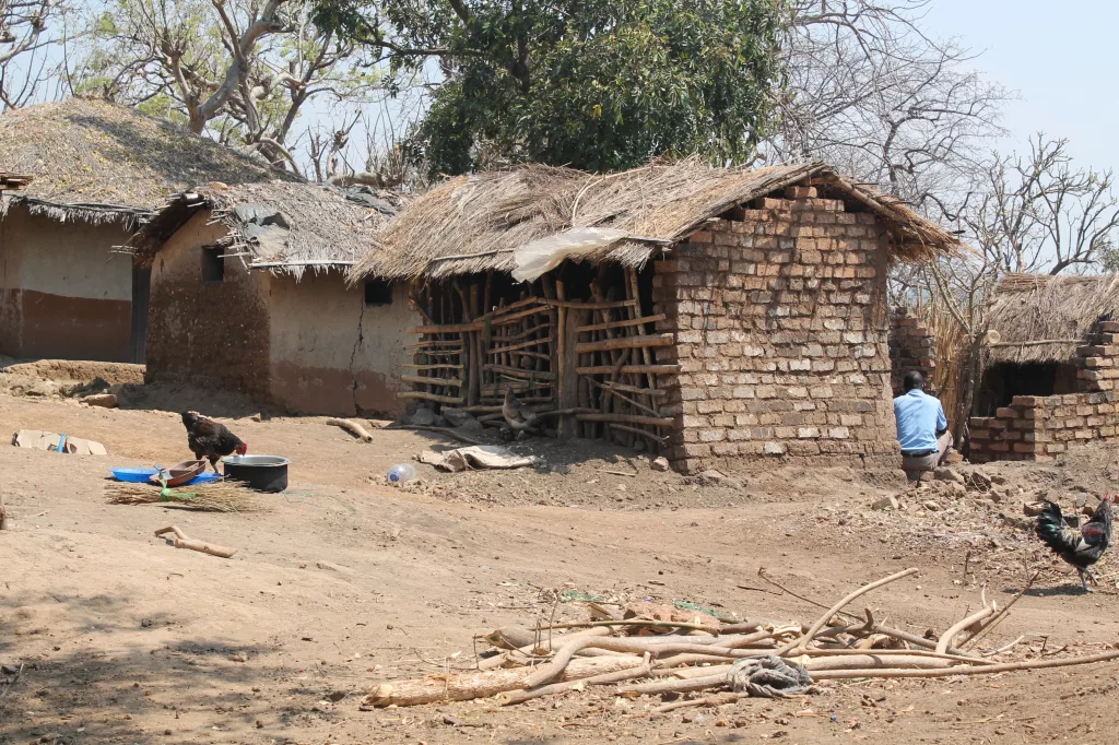 Bild aus einem Dorf nahe Nkhoma