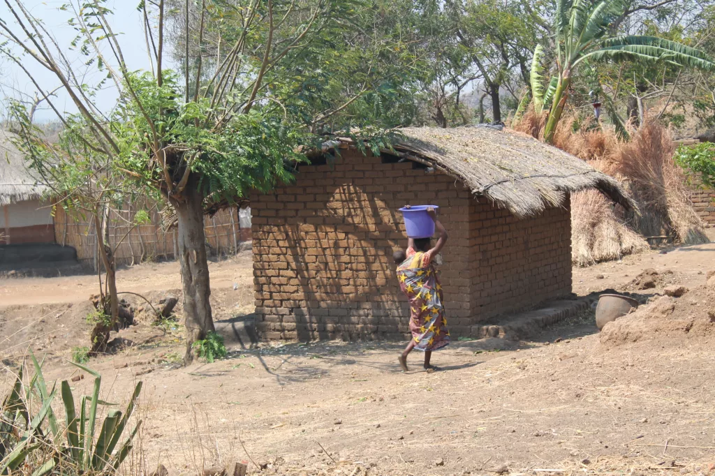 Bild aus einem Dorf nahe Nkhoma